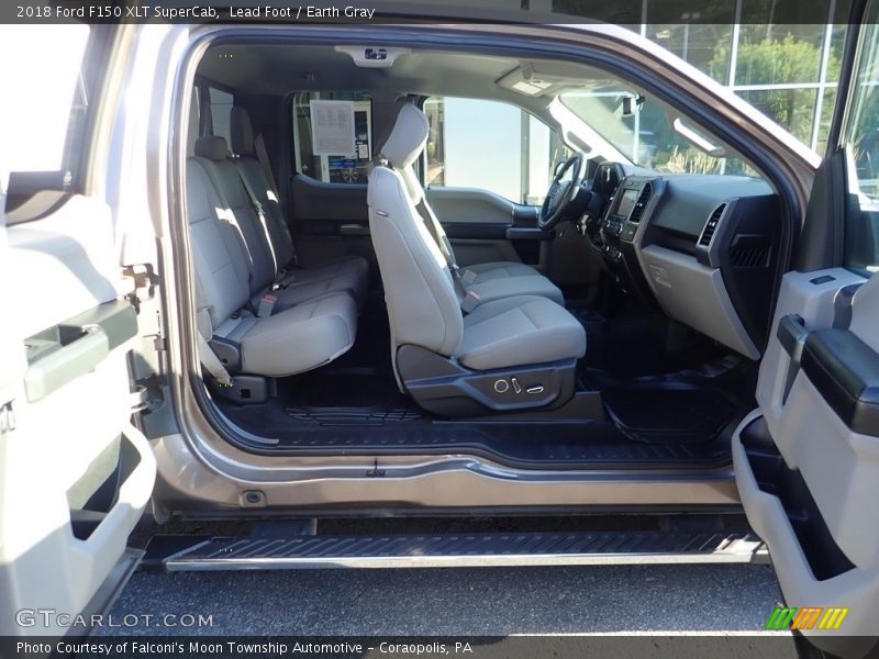 Lead Foot / Earth Gray 2018 Ford F150 XLT SuperCab