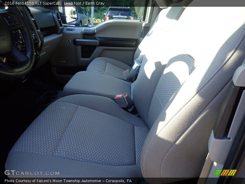 Lead Foot / Earth Gray 2018 Ford F150 XLT SuperCab
