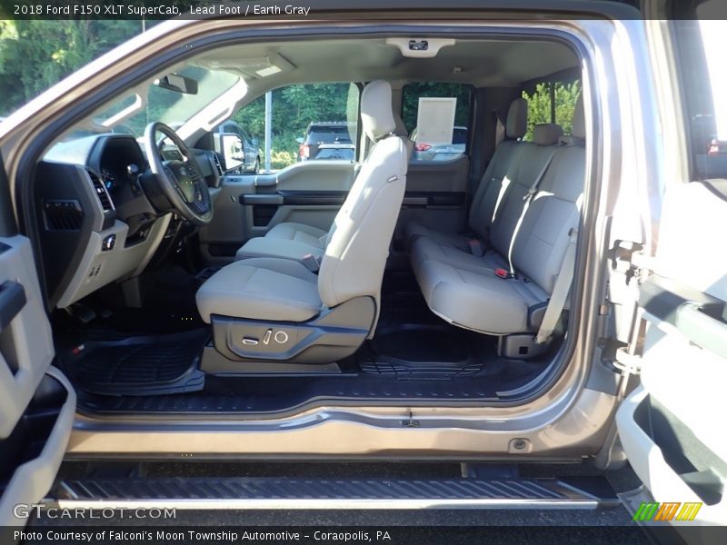 Lead Foot / Earth Gray 2018 Ford F150 XLT SuperCab