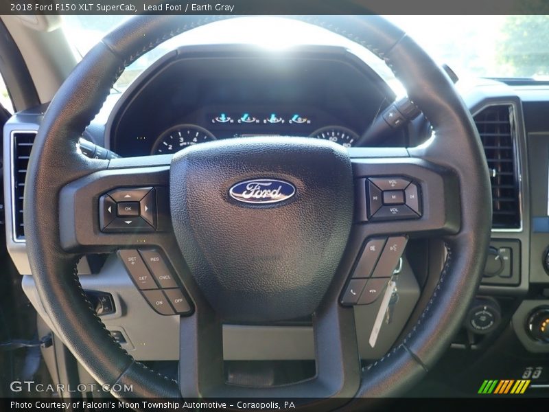 Lead Foot / Earth Gray 2018 Ford F150 XLT SuperCab