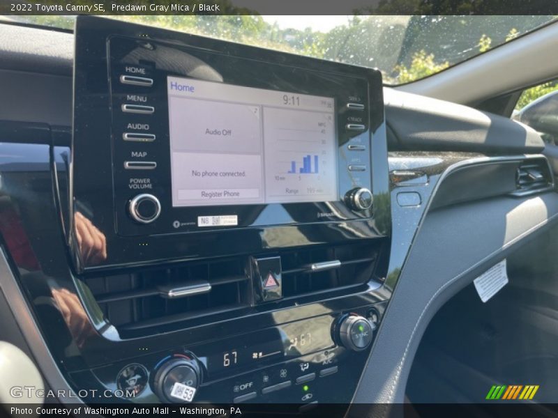 Predawn Gray Mica / Black 2022 Toyota Camry SE