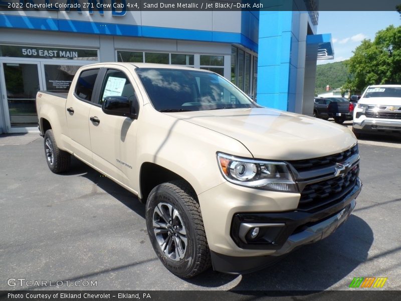 Sand Dune Metallic / Jet Black/­Dark Ash 2022 Chevrolet Colorado Z71 Crew Cab 4x4