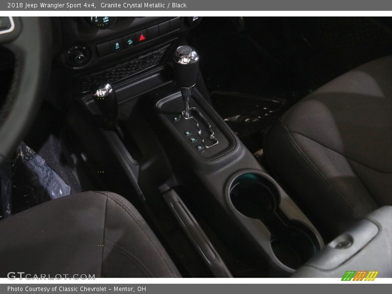 Granite Crystal Metallic / Black 2018 Jeep Wrangler Sport 4x4