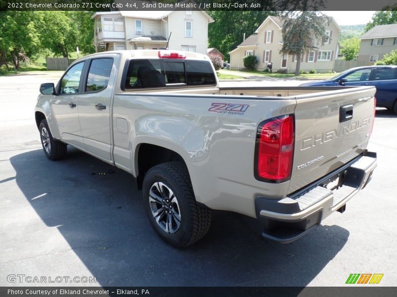 Sand Dune Metallic / Jet Black/­Dark Ash 2022 Chevrolet Colorado Z71 Crew Cab 4x4