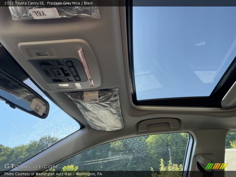 Predawn Gray Mica / Black 2022 Toyota Camry SE