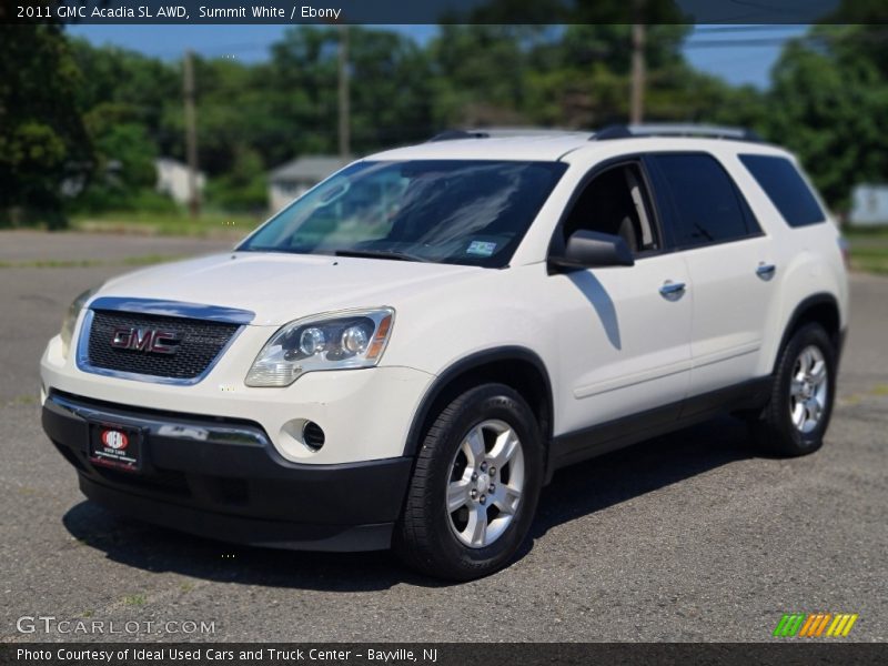Summit White / Ebony 2011 GMC Acadia SL AWD