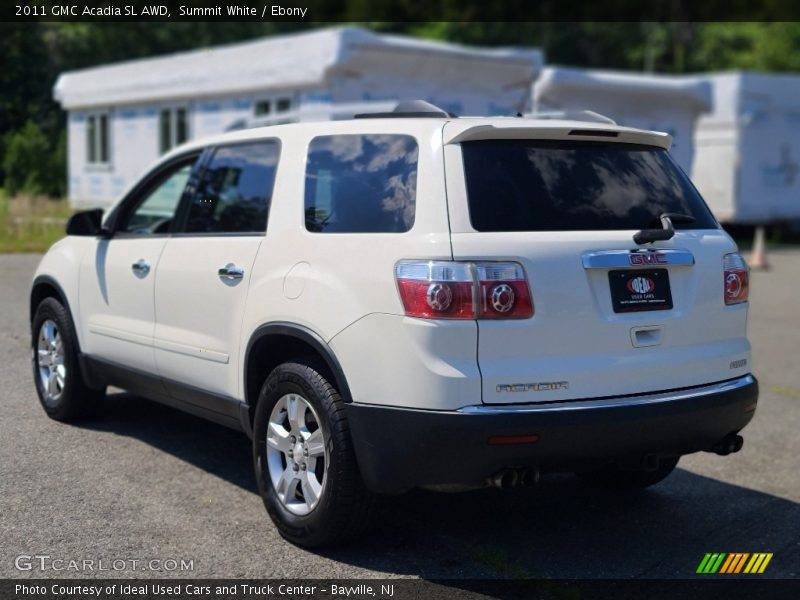 Summit White / Ebony 2011 GMC Acadia SL AWD