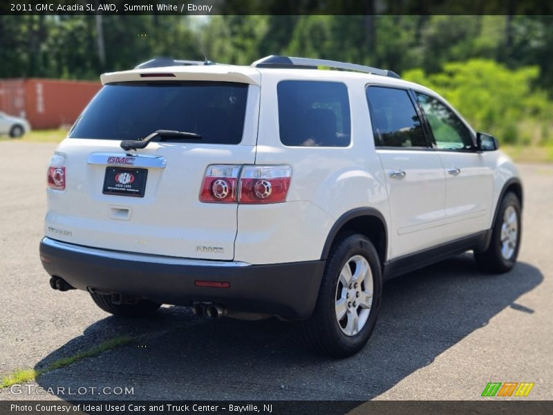 Summit White / Ebony 2011 GMC Acadia SL AWD
