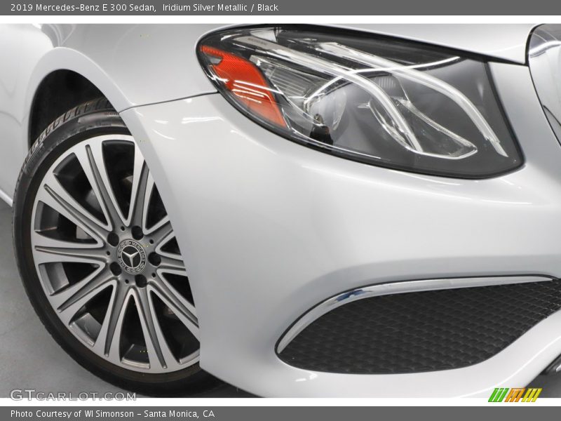 Iridium Silver Metallic / Black 2019 Mercedes-Benz E 300 Sedan