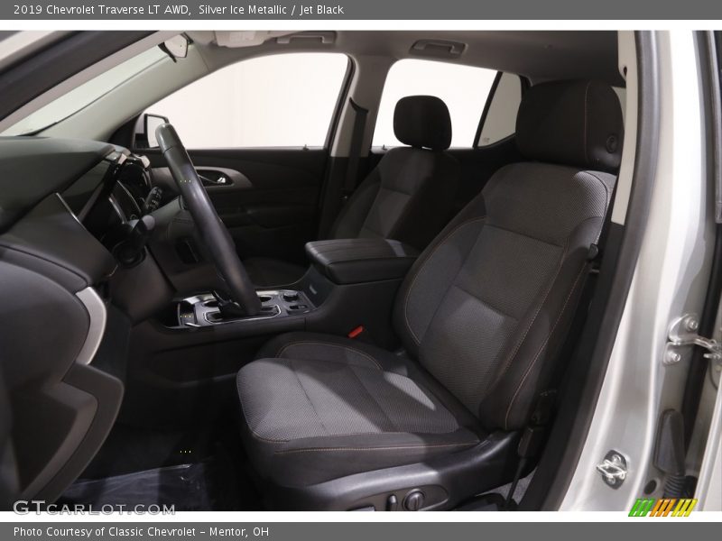 Silver Ice Metallic / Jet Black 2019 Chevrolet Traverse LT AWD
