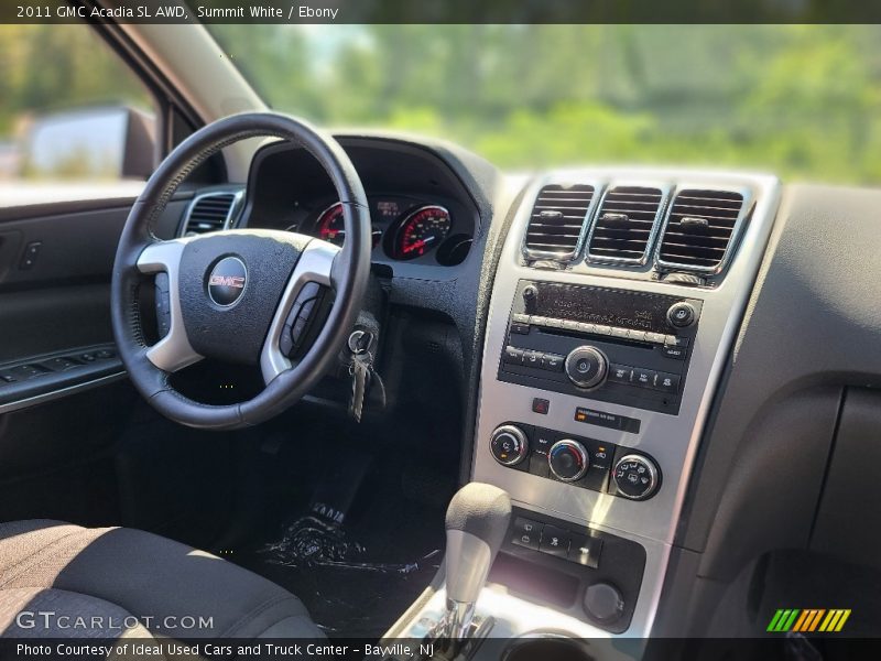Summit White / Ebony 2011 GMC Acadia SL AWD