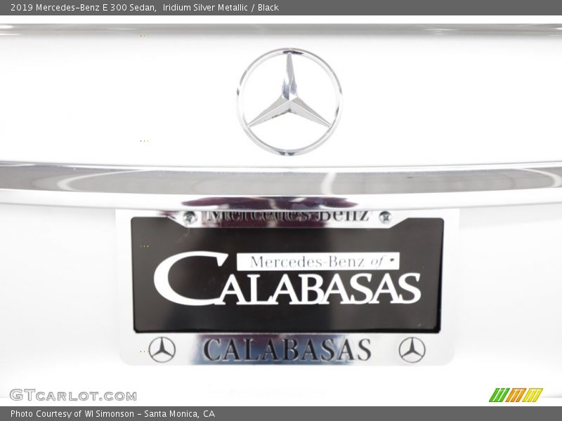 Iridium Silver Metallic / Black 2019 Mercedes-Benz E 300 Sedan