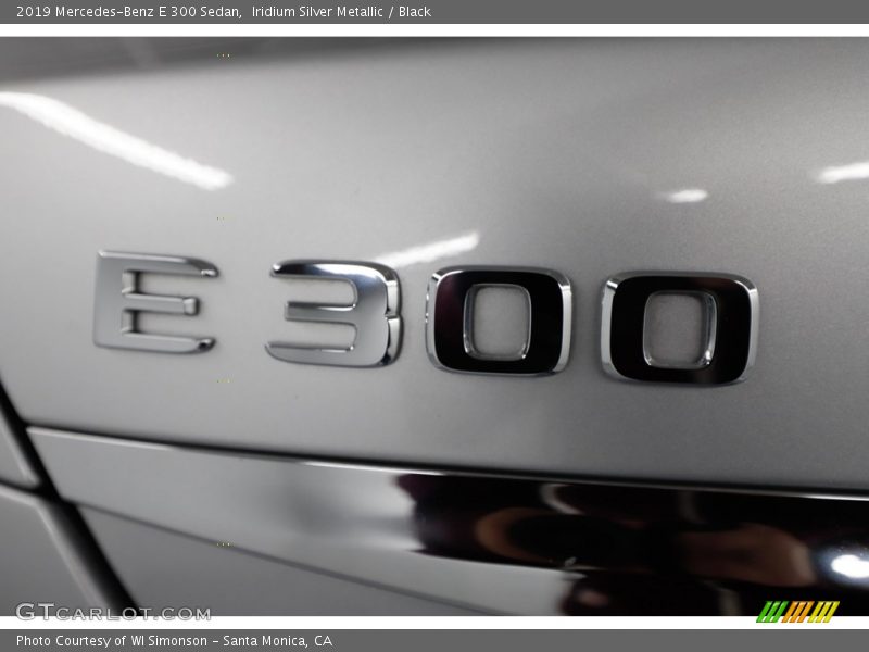 Iridium Silver Metallic / Black 2019 Mercedes-Benz E 300 Sedan