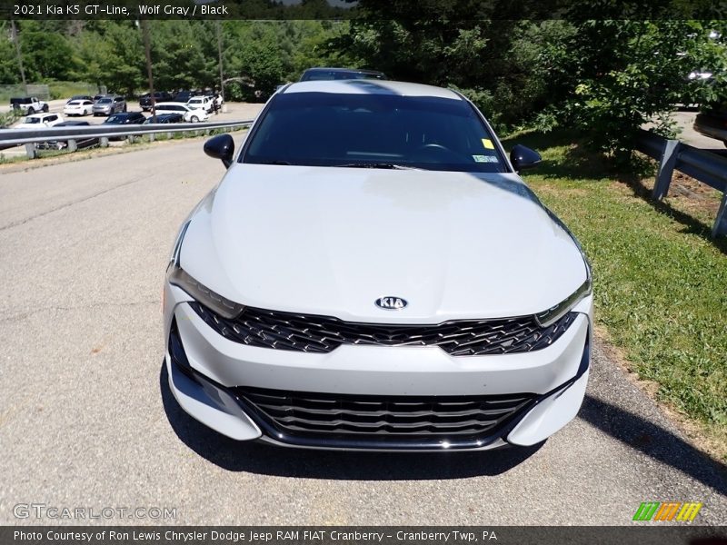 Wolf Gray / Black 2021 Kia K5 GT-Line
