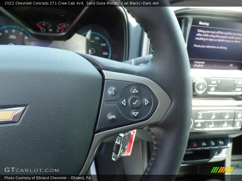  2022 Colorado Z71 Crew Cab 4x4 Steering Wheel