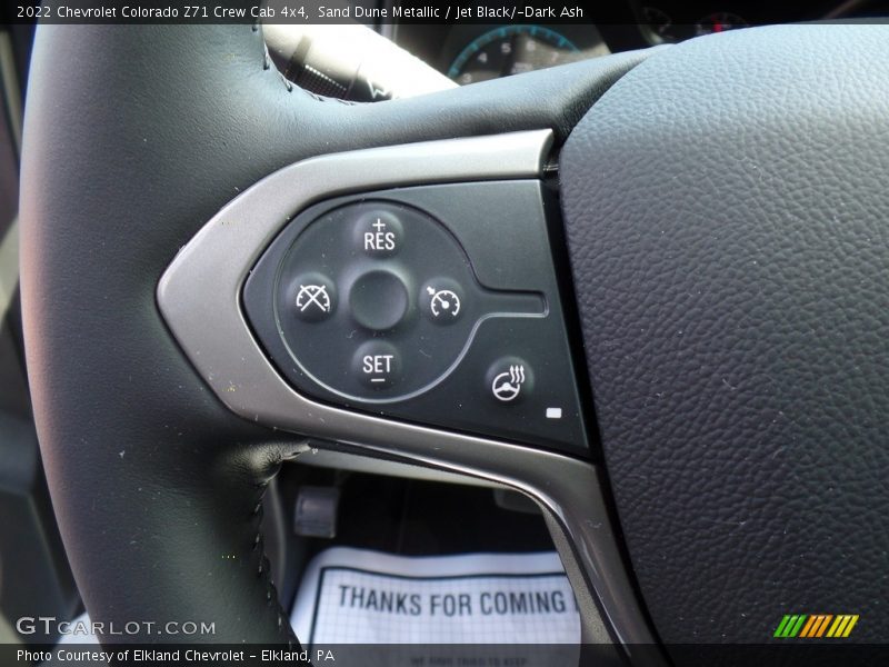  2022 Colorado Z71 Crew Cab 4x4 Steering Wheel