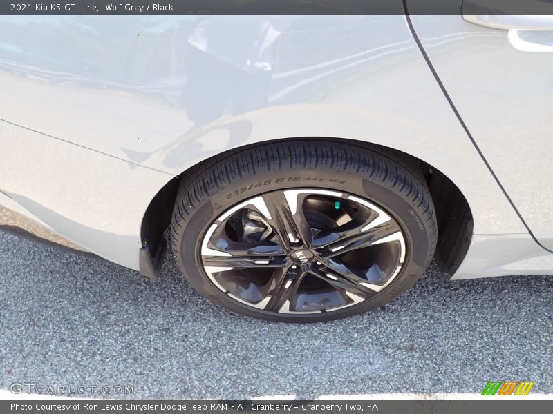 Wolf Gray / Black 2021 Kia K5 GT-Line
