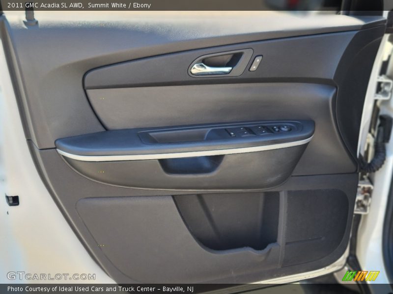 Summit White / Ebony 2011 GMC Acadia SL AWD