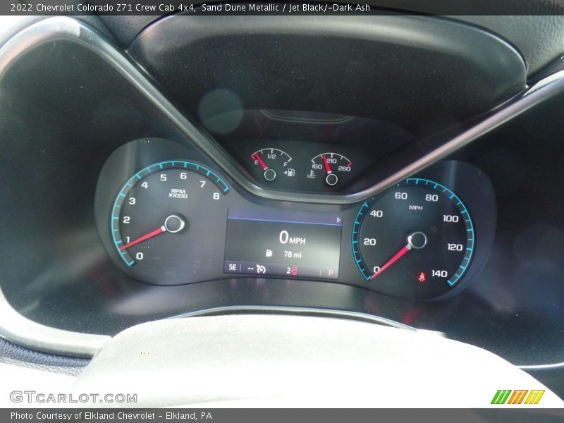  2022 Colorado Z71 Crew Cab 4x4 Z71 Crew Cab 4x4 Gauges