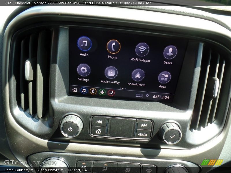 Sand Dune Metallic / Jet Black/­Dark Ash 2022 Chevrolet Colorado Z71 Crew Cab 4x4