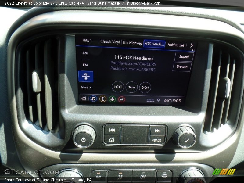 Sand Dune Metallic / Jet Black/­Dark Ash 2022 Chevrolet Colorado Z71 Crew Cab 4x4