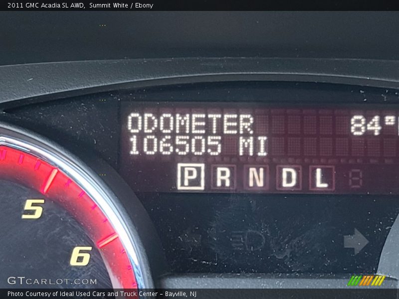 Summit White / Ebony 2011 GMC Acadia SL AWD