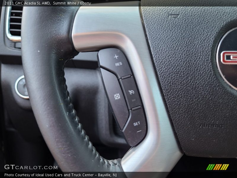 Summit White / Ebony 2011 GMC Acadia SL AWD
