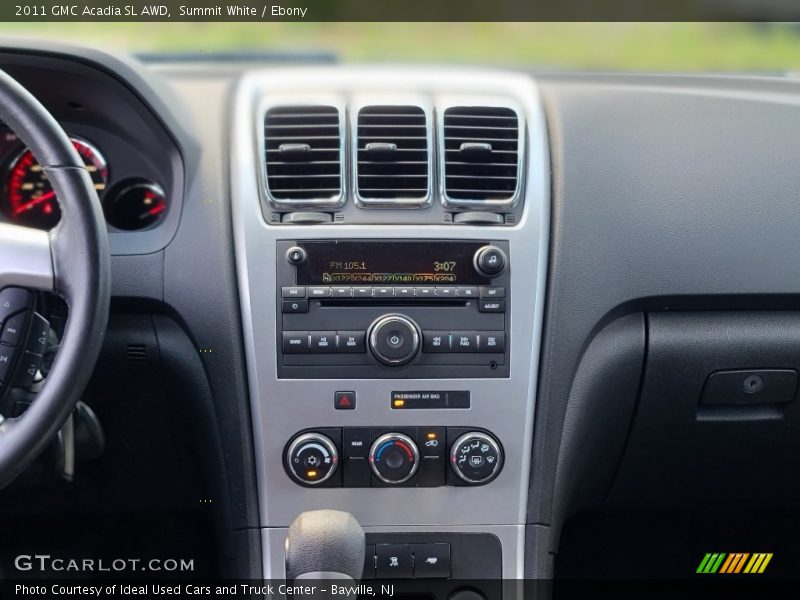 Summit White / Ebony 2011 GMC Acadia SL AWD