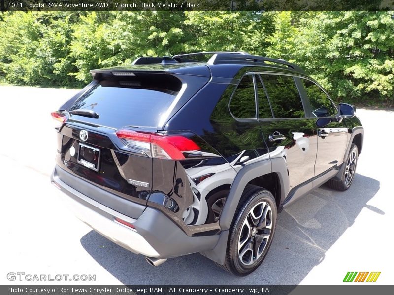 Midnight Black Metallic / Black 2021 Toyota RAV4 Adventure AWD