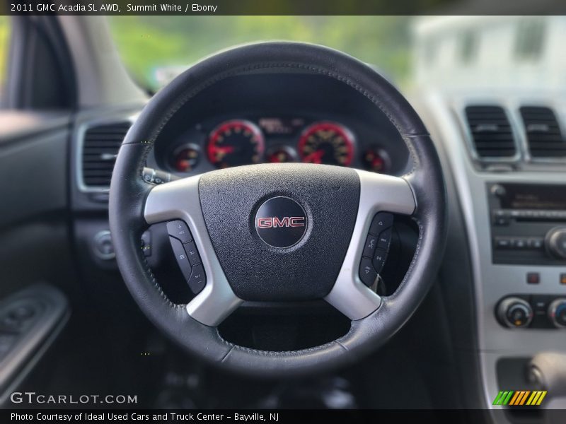 Summit White / Ebony 2011 GMC Acadia SL AWD