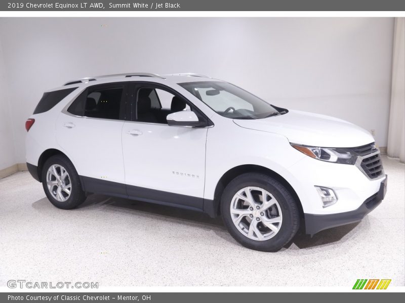 Summit White / Jet Black 2019 Chevrolet Equinox LT AWD