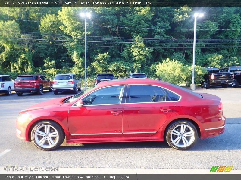  2015 Passat V6 SEL Premium Sedan Fortana Red Metallic