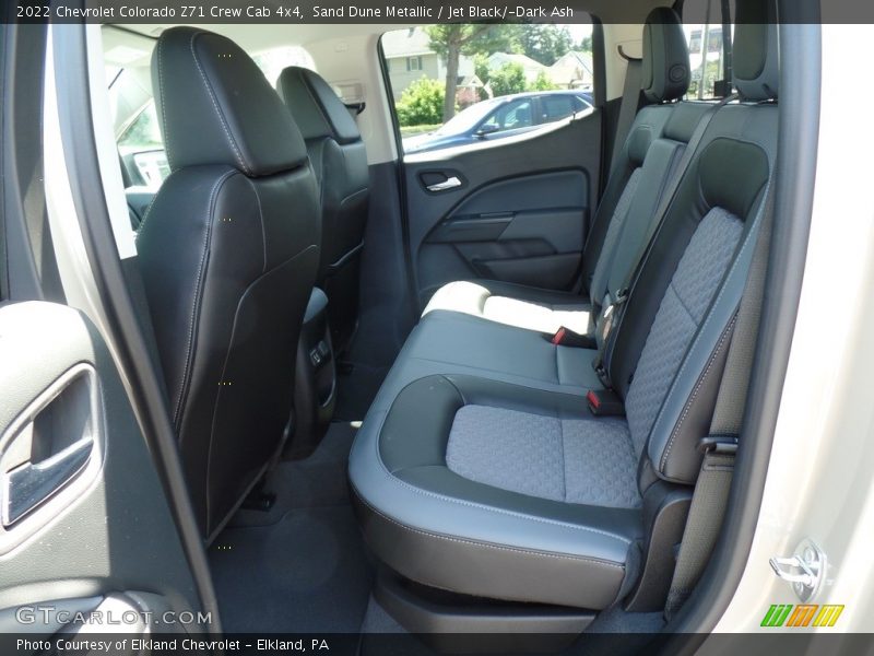Rear Seat of 2022 Colorado Z71 Crew Cab 4x4