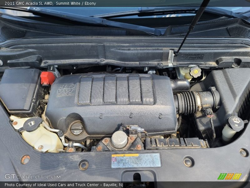 Summit White / Ebony 2011 GMC Acadia SL AWD