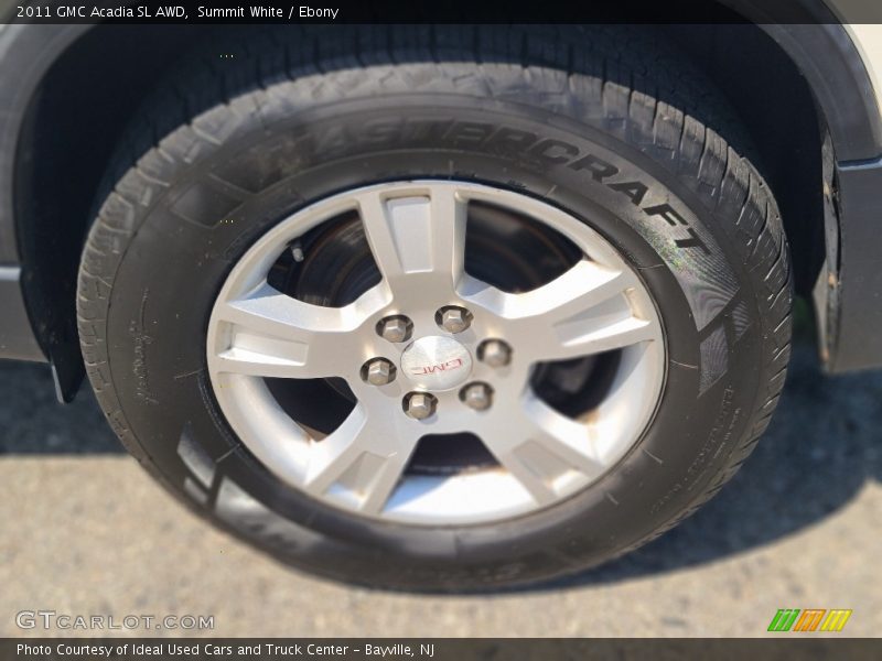 Summit White / Ebony 2011 GMC Acadia SL AWD