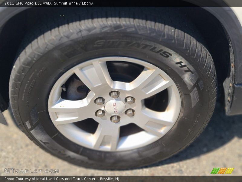 Summit White / Ebony 2011 GMC Acadia SL AWD