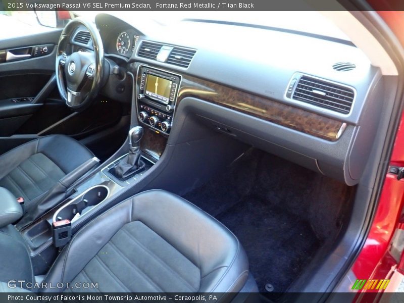  2015 Passat V6 SEL Premium Sedan Titan Black Interior