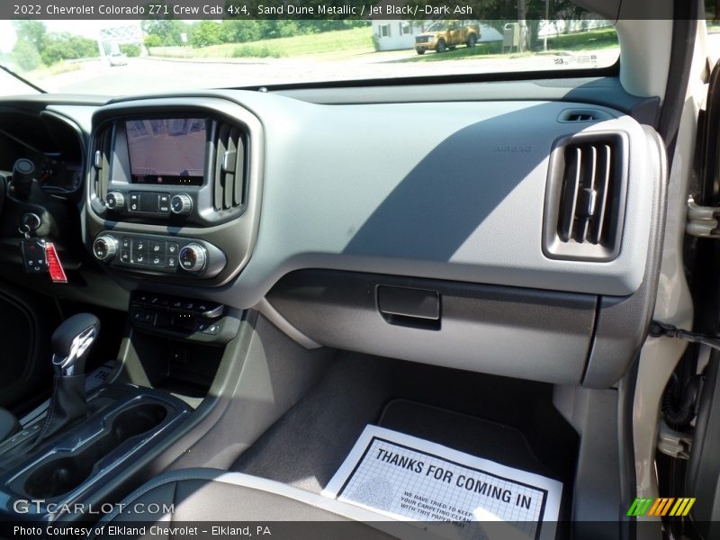 Sand Dune Metallic / Jet Black/­Dark Ash 2022 Chevrolet Colorado Z71 Crew Cab 4x4