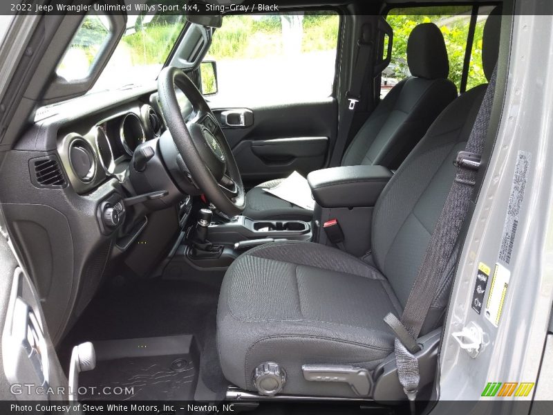 Sting-Gray / Black 2022 Jeep Wrangler Unlimited Willys Sport 4x4