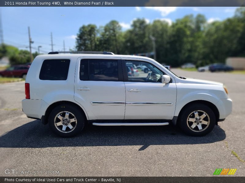 White Diamond Pearl / Black 2011 Honda Pilot Touring 4WD