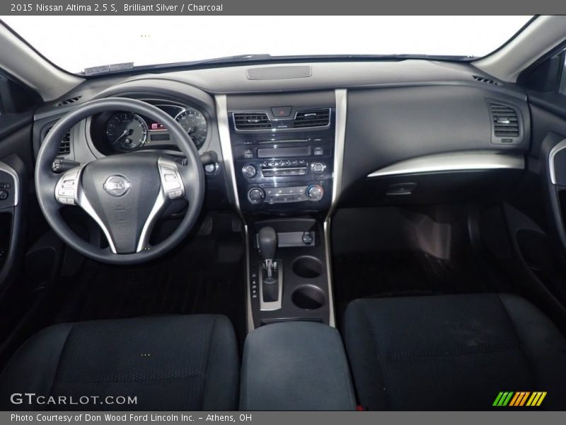 Brilliant Silver / Charcoal 2015 Nissan Altima 2.5 S