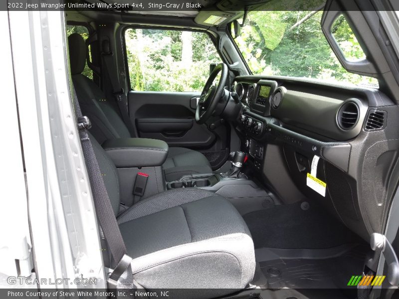 Sting-Gray / Black 2022 Jeep Wrangler Unlimited Willys Sport 4x4