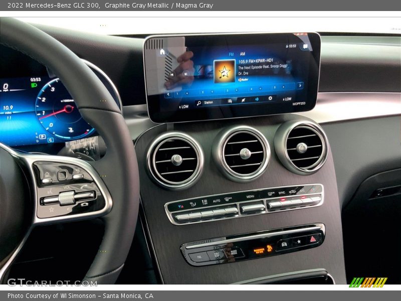 Graphite Gray Metallic / Magma Gray 2022 Mercedes-Benz GLC 300