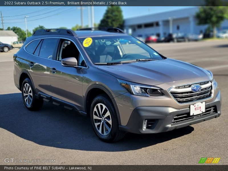 Brilliant Bronze Metallic / Slate Black 2022 Subaru Outback 2.5i Premium