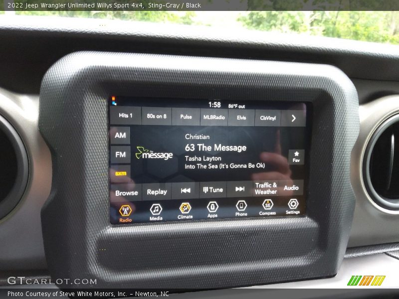 Sting-Gray / Black 2022 Jeep Wrangler Unlimited Willys Sport 4x4