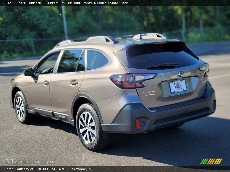 Brilliant Bronze Metallic / Slate Black 2022 Subaru Outback 2.5i Premium