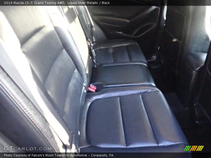 Liquid Silver Metallic / Black 2014 Mazda CX-5 Grand Touring AWD
