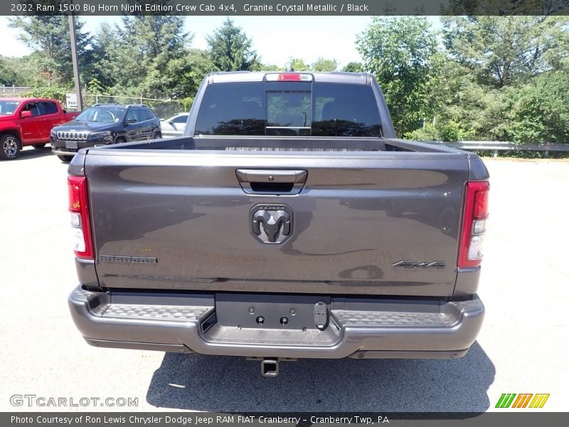 Granite Crystal Metallic / Black 2022 Ram 1500 Big Horn Night Edition Crew Cab 4x4