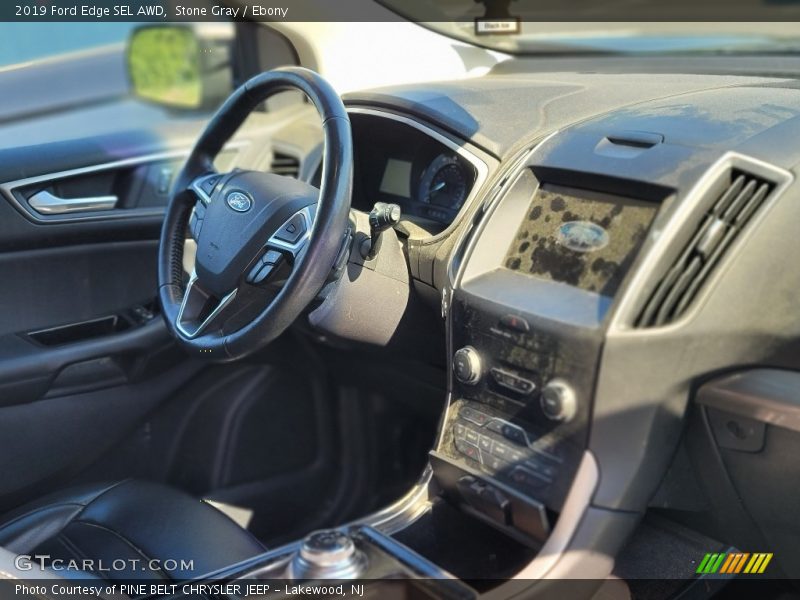 Stone Gray / Ebony 2019 Ford Edge SEL AWD