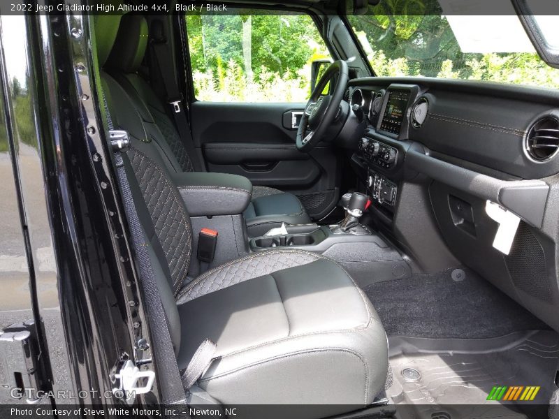 Front Seat of 2022 Gladiator High Altitude 4x4